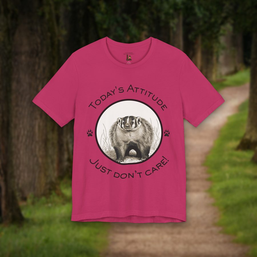 Badger tee in Berry